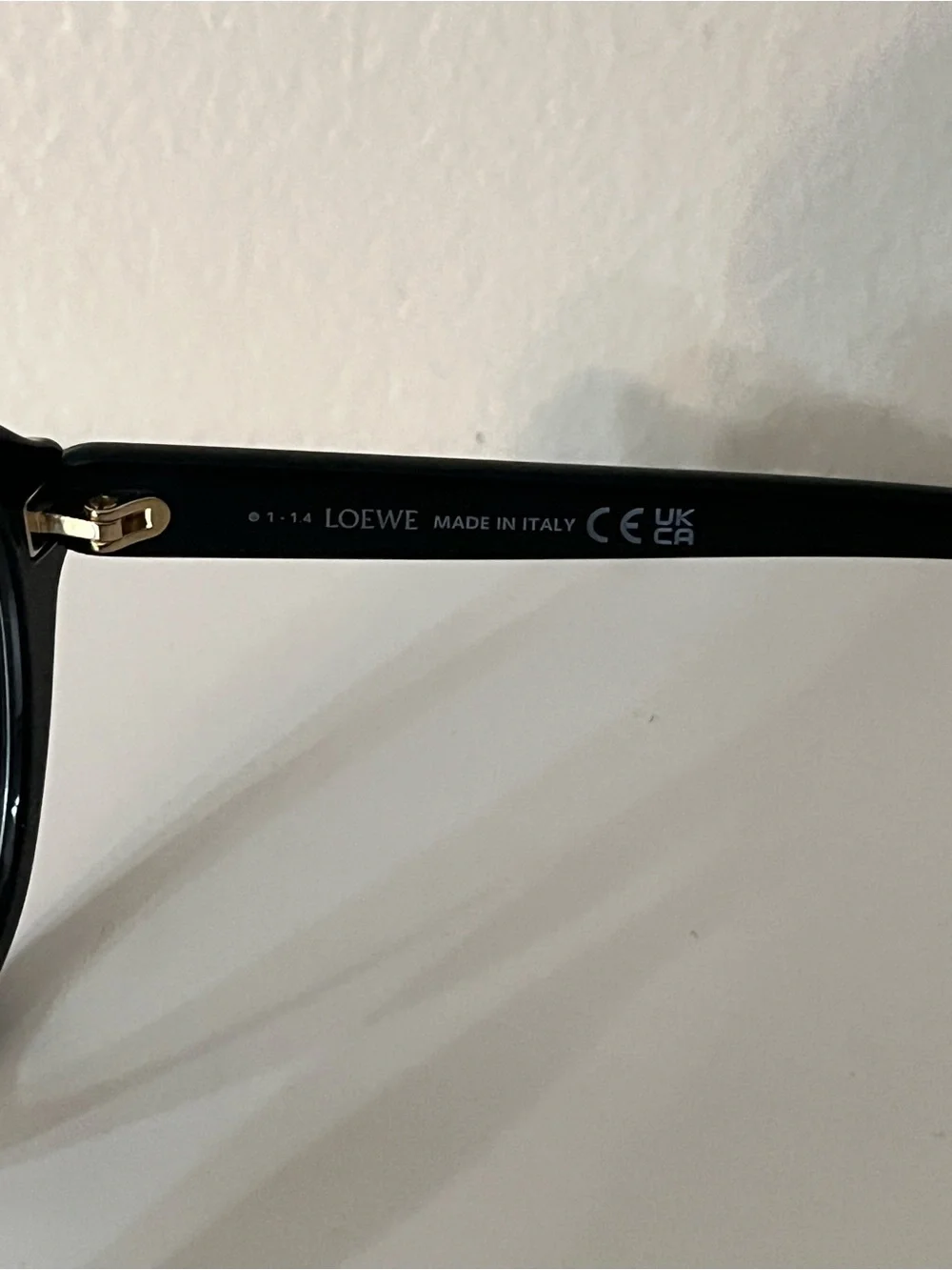 Loewe Black Round-Edge Eyeglasses